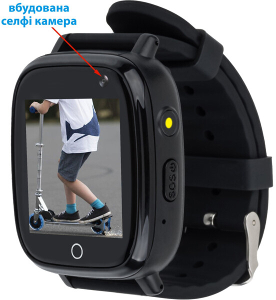 Смарт-часы детские AmiGo GO001 iP67 black (856057)