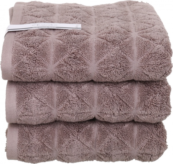 Полотенце махровое Vente 50x90 см кофейный Karna 