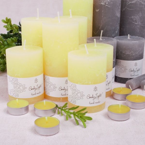 Свічка циліндр болотний С07*20/1-6.9 Candy Light