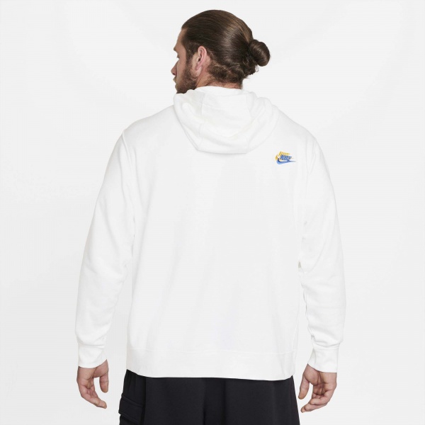 Джемпер Nike M NSW SPE+ FT PO HOODIE M FTA DD4666-100 р. M білий