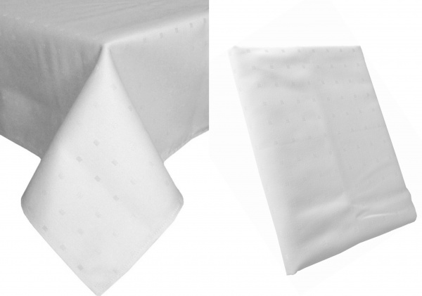 Скатерть 522-19/00 140x220 см белый Эдельвика 