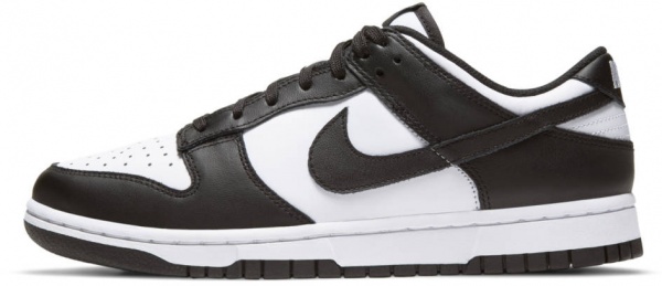 Кросівки Nike DUNK LOW WHITE BLACK DD1503-101 р.39 чорно-білий