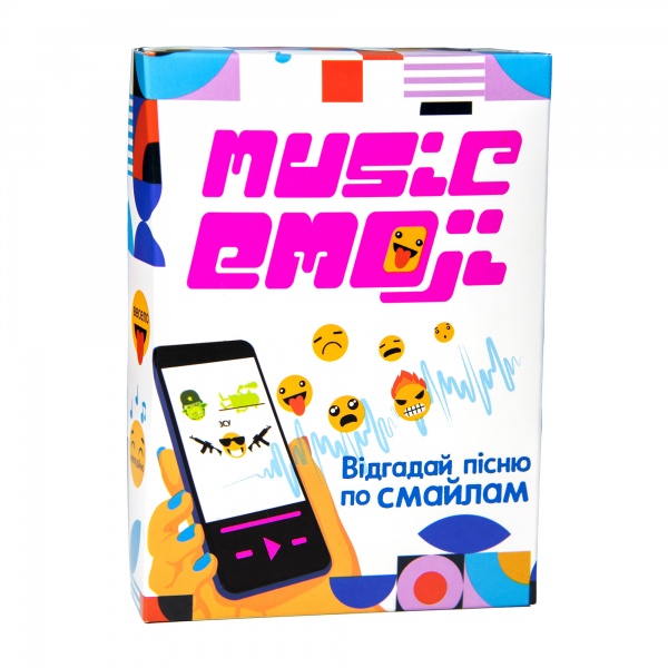 Гра настільна Strateg Music Emoji 30249
