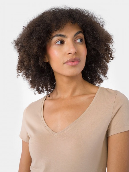 Футболка 4F TSHIRT F733 4FMM00TTSHF733-83S р.M бежевый