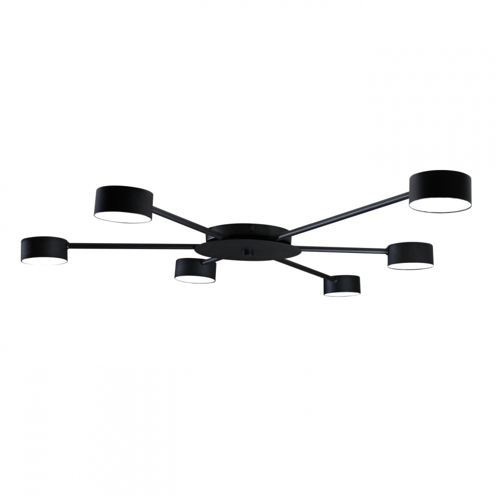 Люстра потолочная LIGHT SET KALYNA 6xGX53 черный