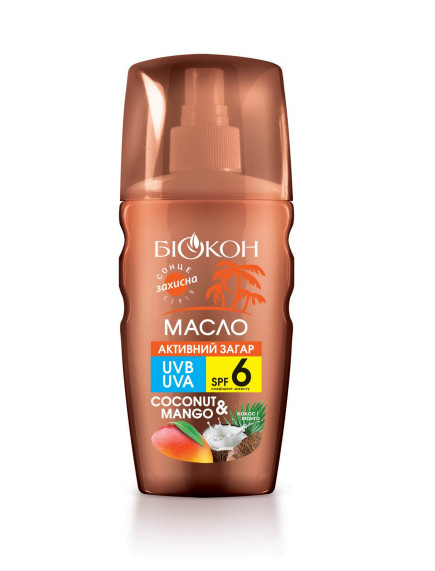 Масло для загара БІОКОН