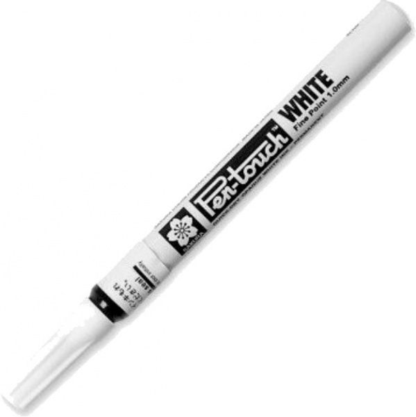 Маркер Sakura Pen-Touch середній MEDIUM 2.0 мм 42500 білий 
