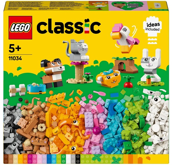 Конструктор LEGO Classic Творческие любимцы 11034