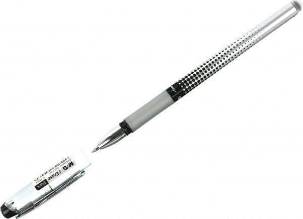 Ручка гелева Piano пише-стирає 0,7 мм чорна 