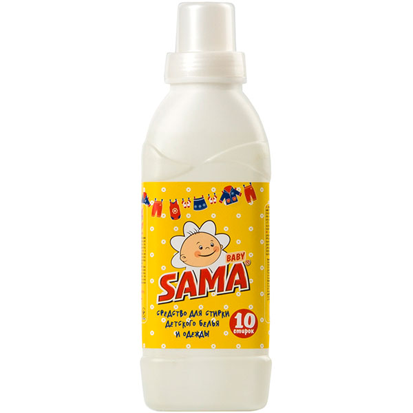 Гель для машинной стирки SAMA Вaby 0,5 л