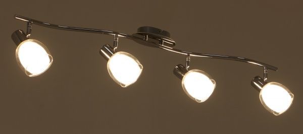 Спот Rabalux Dave 6838 4x40 Вт E14 хром 