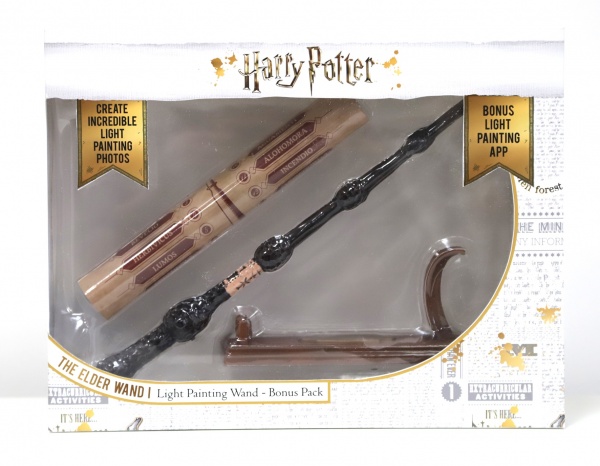 Игровой набор WizWorld Волшебная палочка бузиновая со списком заклинаний WW-1098