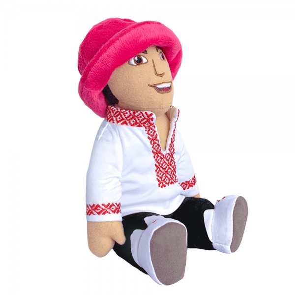 Мягкая игрушка WP Merchandise Фанат в панаме 21 см белый FWPFANBUCHAT22000