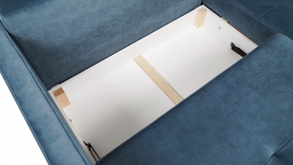 Диван угловой VECTOR Kито UD правый синий 2150x1700x945 мм