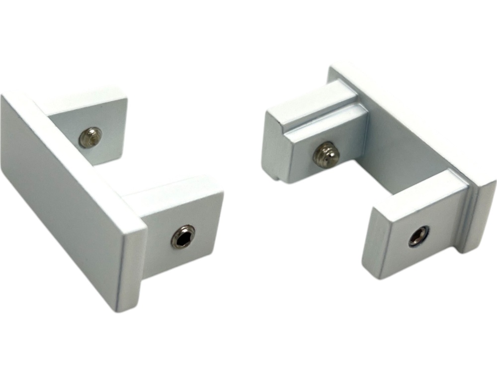 Закінчення Quadrum Square line набірний білий 2 шт.