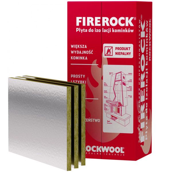 Високотемпературна плита ROCKWOOL FIREROCK 25 мм 4,8 кв.м