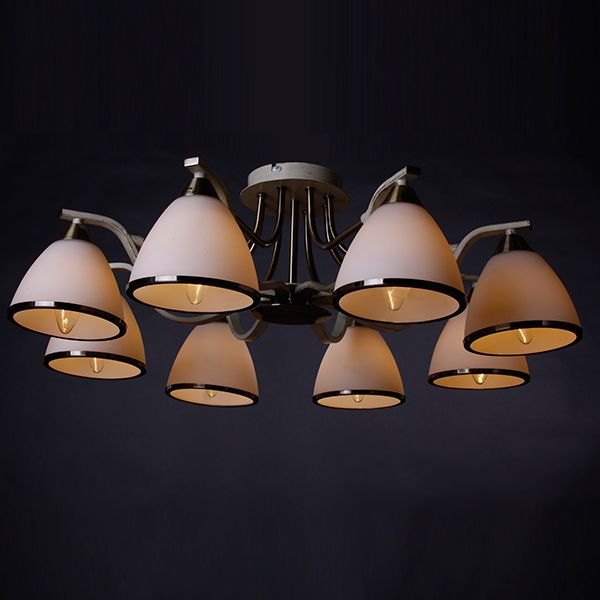 Люстра Altalusse INL-9288C-08 античная бронза/кофе