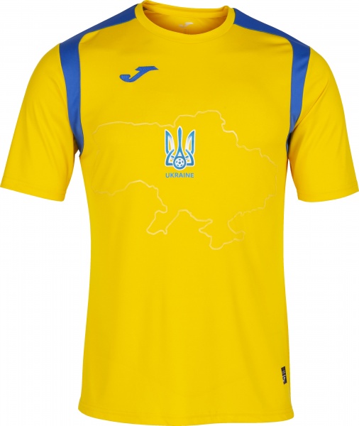 Футболка формы сборной Украины 2021 Joma Ukraine Official Replica T-shirt 101264.907 р.M желтый