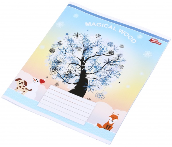 Тетрадь школьная 18 листов в клеточку в ассортименте Мечты сбываются