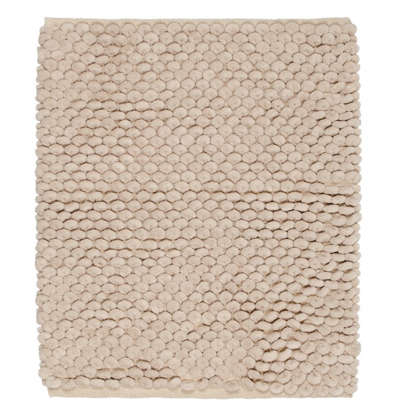 Коврик для ванной комнаты Homeline Solo 60х90 см бежевый