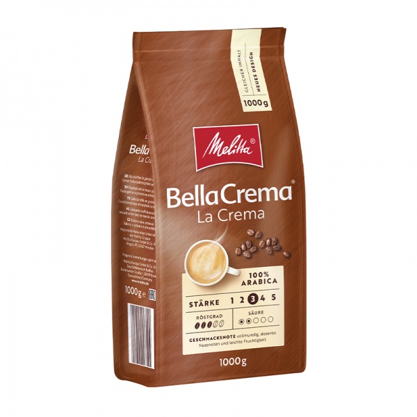 Кава в зернах Melitta BellaCrema LaCrema 100% Arabica 1000 г