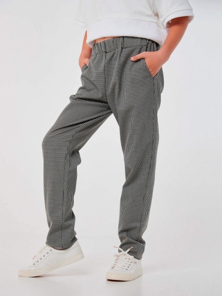 Штани Smil 115538 р.170 чорний із білим 