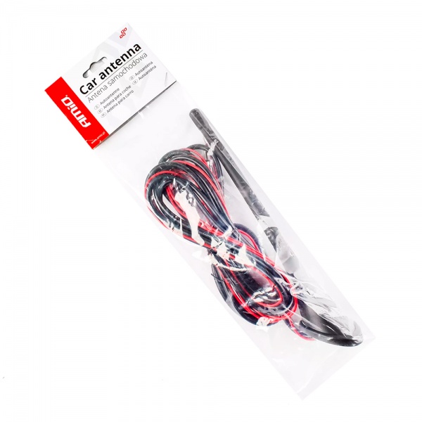 Антена автомобільна AMiO з пiдсилювачем ANT04 (01127)