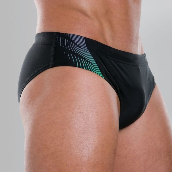Плавки Speedo Placement 7cm Brief 8-09739C515 р.34 черный