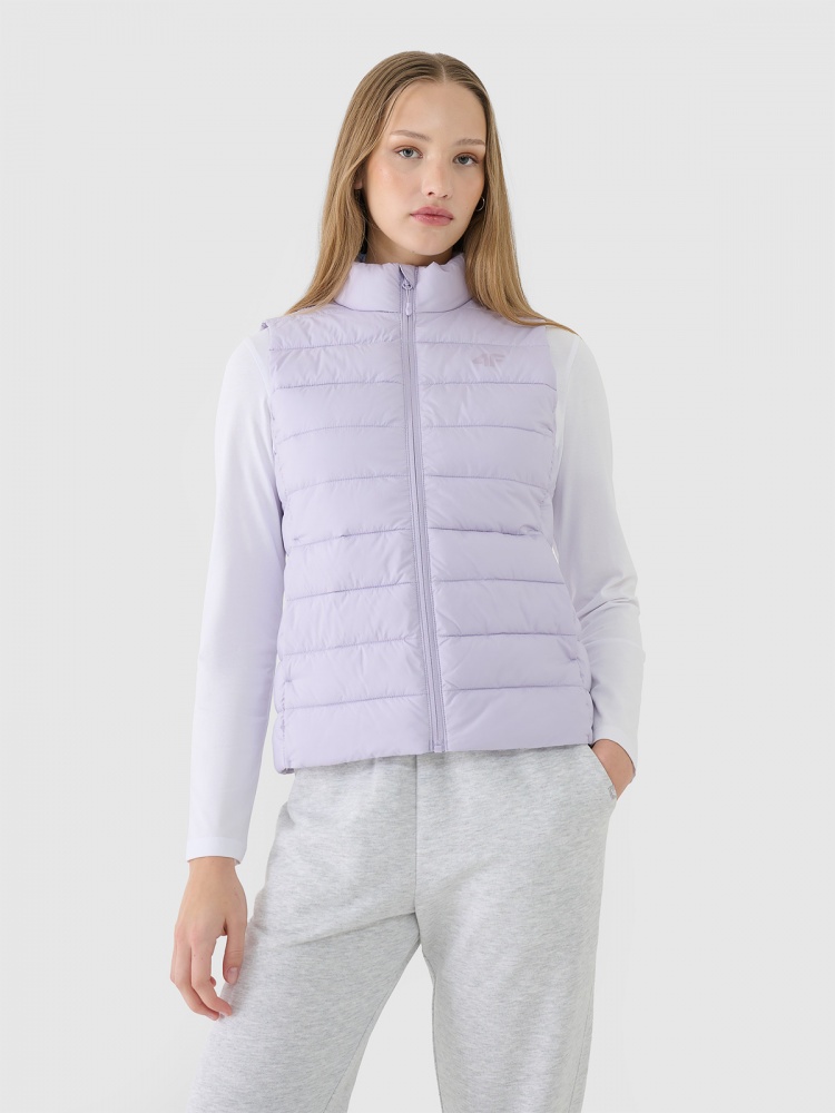 Жилет 4F VEST JACKET F181 4FWSS25TVJAF181-52S р.L бузковий