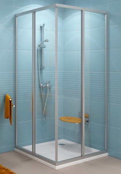 Душевые двери Ravak SRV2-S 80 Белый+Grape