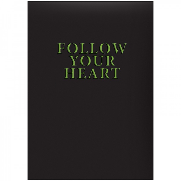 Дневник недатированный Агенда Follow your heart 47001 Brunnen A5 73-796 60 011