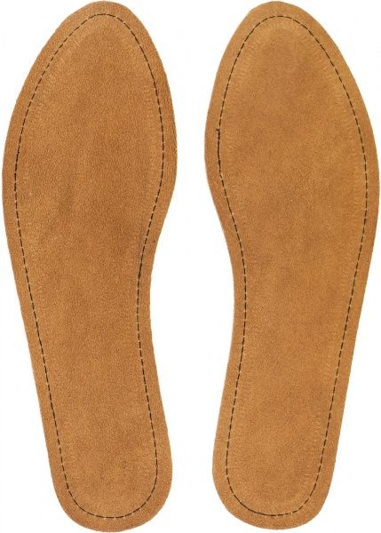 Устілки для взуття шкіра/замш Роллі 38-39 коричневий