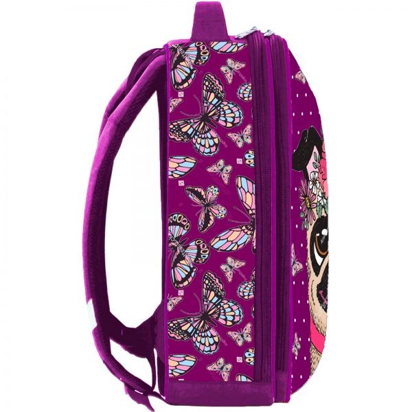 Ранець шкільний Bagland Turtle фiолетовий суб.890 (13470)