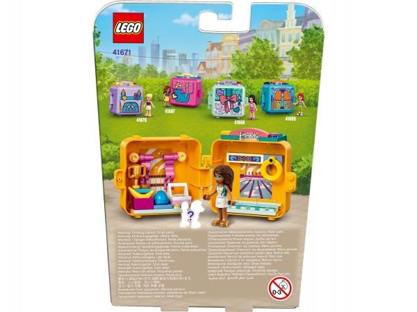 Конструктор LEGO Friends Кьюб Андреа для плавания 41671