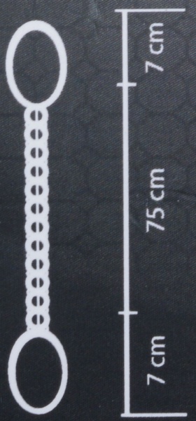 Підхват для штор 2018-54-K-122 рожевий/сірий Majestic