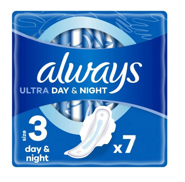 Прокладки Always Ultra Day&Night (Размер 3) 7 шт.