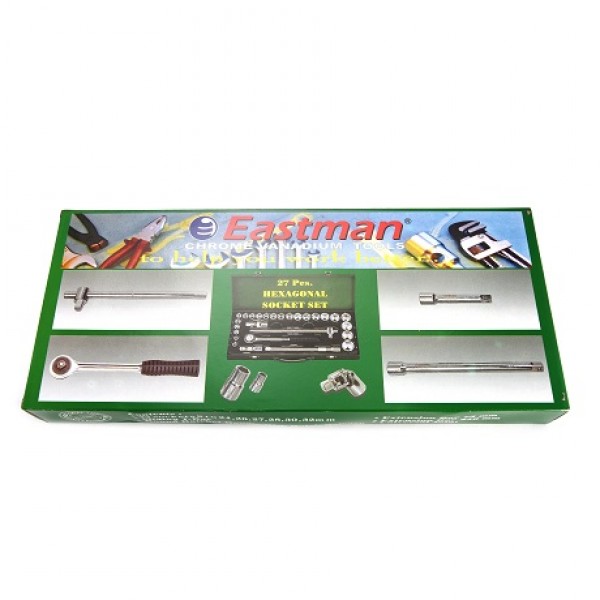 Набор головок Eastman 27 шт. 52429