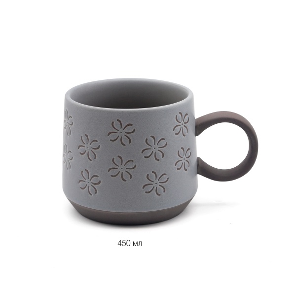 Чашка Серый кардинал 450 мл MVM