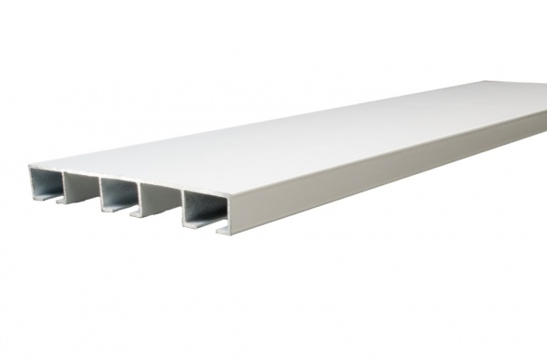 Карниз АЛЮТЕРРА БР-19\1 потрійний 200 см білий 1 шт. 