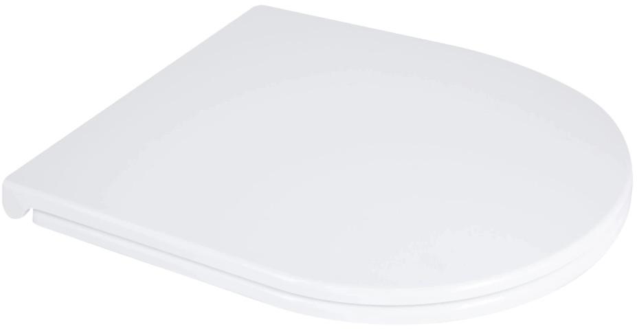 Сиденье для унитаза ScandiSPA BLACK STRIPE soft-close 45x36 см