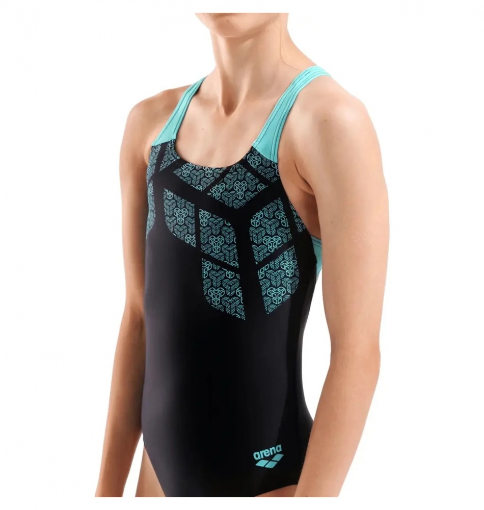 Купальник Arena Kikko Swim Pro р.140 черный 002878-580