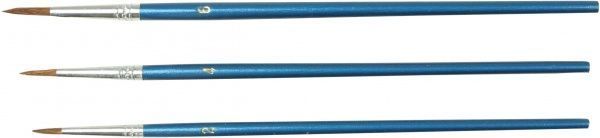 Набор кистей 3 шт. (№2,4,6) 80657 Centrum 