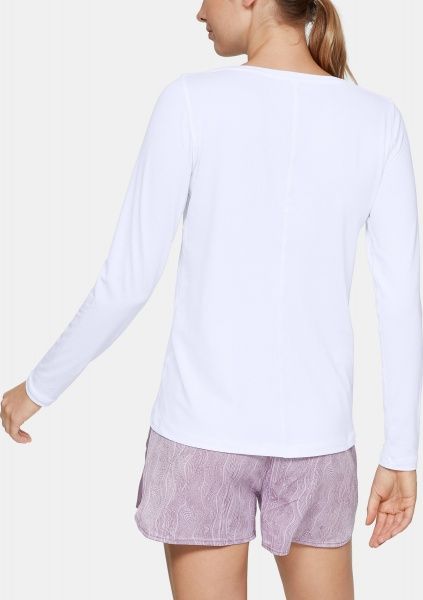 Футболка Under Armour UA HG Armour Long Sleeve 1328966-100 L білий