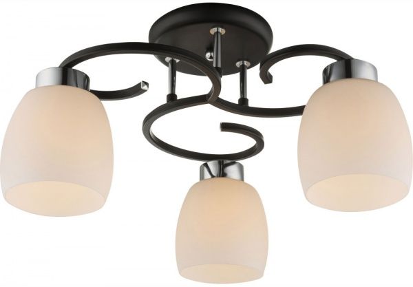 Люстра потолочная Globo Pessoa IV 3xE27 черный 69018-3 