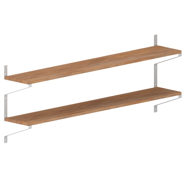 Кронштейн для полок Valore Треугольник двойной Loft SW-DT-28