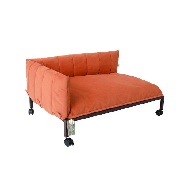 Лежак 10 центів для Джека Вардо L на колесах терракот