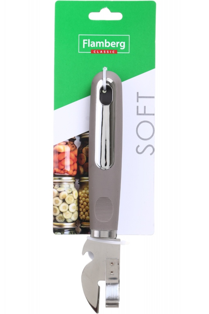 Открывалка Flamberg Soft серый/мокко