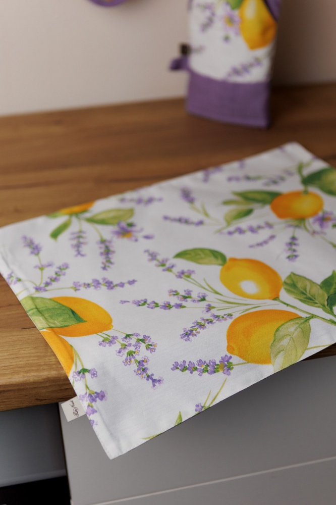 Сет двухсторонний La Nuit Lemons & Lavender 35x45 см