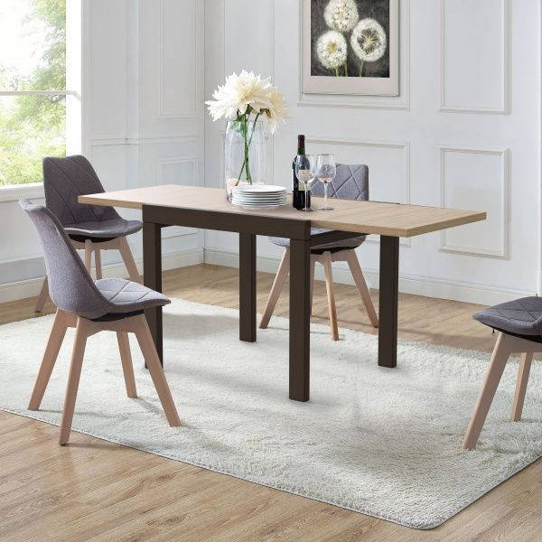 Стол-трансформер Art in Head Кардиф дуб шервуд/венге 