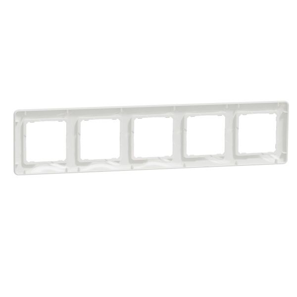 Рамка пятиместная Schneider Electric Sedna Design универсальная белый SDD311805